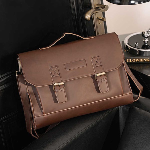 briefcases fashion business crazy horse leather handbag fashion leisure briefcase men's classic shoulder bag messenger 230223
briefcases fashion business crazy horse leather handbag fashion leisure briefcase men's classic shoulder bag messenger 230223