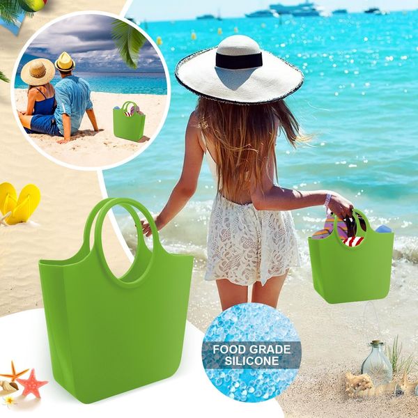 shopping bags silicone rubber products tote bathroom storage bath beach outdoor carrying underarm basket 230223
shopping bags silicone rubber products tote bathroom storage bath beach outdoor carrying underarm basket 230223