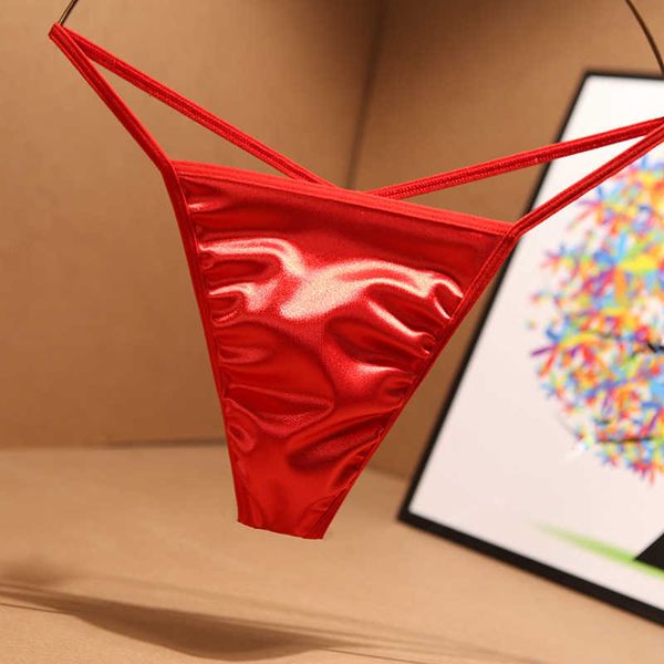 underwear thong straight men's one thread traceless simulation silk satin fun couple underwear, Black;brown
underwear thong straight men's one thread traceless simulation silk satin fun couple underwear, Black;brown