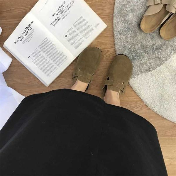 luxury slippers designer birkinstocks sandals one foot on the real lear bag and half slippers for women to wear new spring frosted bucken sh, Black
luxury slippers designer birkinstocks sandals one foot on the real lear bag and half slippers for women to wear new spring frosted bucken sh, Black