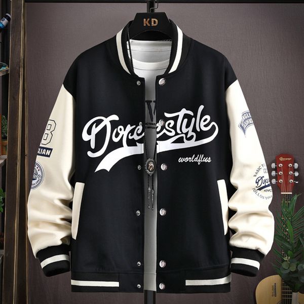 men's jackets hip hop casual baseball coat slim fit uniform bomber 2023 spring youth trend college men jacket 230223, Black;brown
men's jackets hip hop casual baseball coat slim fit uniform bomber 2023 spring youth trend college men jacket 230223, Black;brown