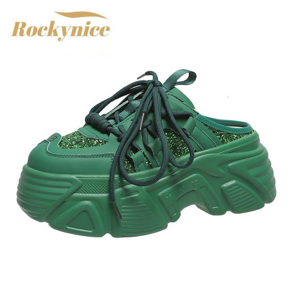 slipper high platform 7cm wedges bling shoes woman outside leather casual chunky sneakers summer breathable mesh 230223, Black
slipper high platform 7cm wedges bling shoes woman outside leather casual chunky sneakers summer breathable mesh 230223, Black