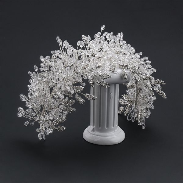 wedding hair jewelry baroque women white crystal handmade beaded bridal crown wedding hair accessories 230223, Slivery;golden
wedding hair jewelry baroque women white crystal handmade beaded bridal crown wedding hair accessories 230223, Slivery;golden