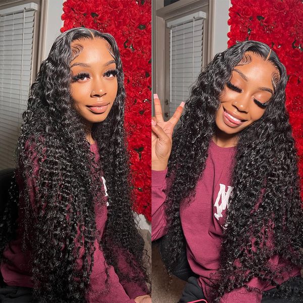 full lace frontal wig water wave curly human hair wig 13x6 hd glueless lace front wigs for women 13x4 lace, Black
full lace frontal wig water wave curly human hair wig 13x6 hd glueless lace front wigs for women 13x4 lace, Black