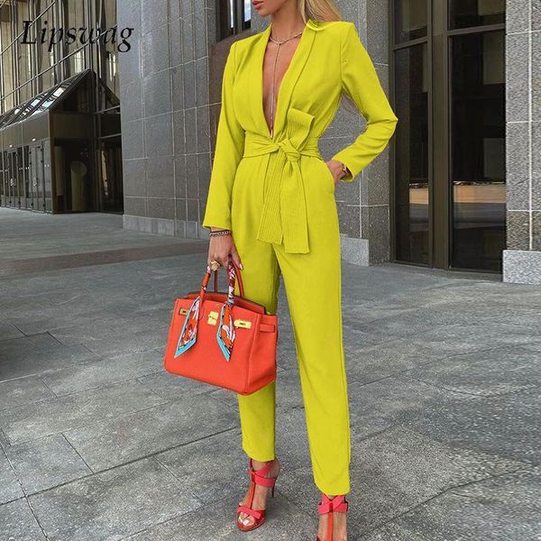 women's jumpsuits rompers office lady elegant lace-up solid jumpsuit autumn women solid long sleeve blazer casual pants jumpsuits ol bu, Black;white
women's jumpsuits rompers office lady elegant lace-up solid jumpsuit autumn women solid long sleeve blazer casual pants jumpsuits ol bu, Black;white