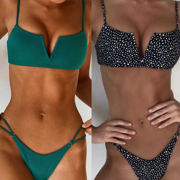 women's swimwear biquini low waist beach wear set 2023 halter swimwear swimming suit for women v type split swimsuit thong bikinis z022, White;black
women's swimwear biquini low waist beach wear set 2023 halter swimwear swimming suit for women v type split swimsuit thong bikinis z022, White;black
