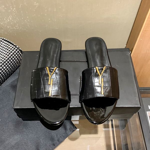 designer women's slippers sandals flats brand designer crocodile print stone print sheep print real leather casual shoes metal skateboa, Black
designer women's slippers sandals flats brand designer crocodile print stone print sheep print real leather casual shoes metal skateboa, Black
