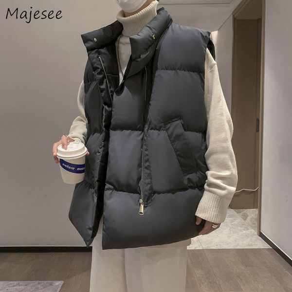 men's vests men high street fashion clothing outwear winter sleeveless teens dynamic warm minimalist pure color cool handsome ulzzang 2, Black;white
men's vests men high street fashion clothing outwear winter sleeveless teens dynamic warm minimalist pure color cool handsome ulzzang 2, Black;white