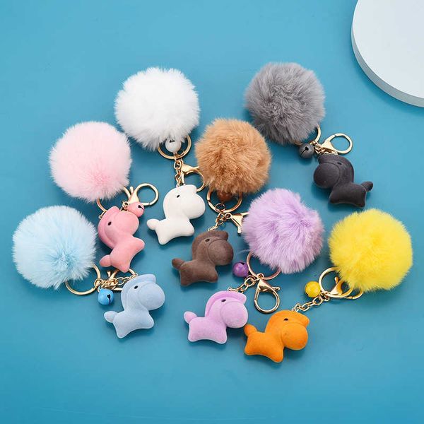 key rings new acrylic flocking pony keychain cartoon zodiac horse hair ball doll pendant bag small gift key chain llaveros para mujer j23022, Slivery;golden
key rings new acrylic flocking pony keychain cartoon zodiac horse hair ball doll pendant bag small gift key chain llaveros para mujer j23022, Slivery;golden