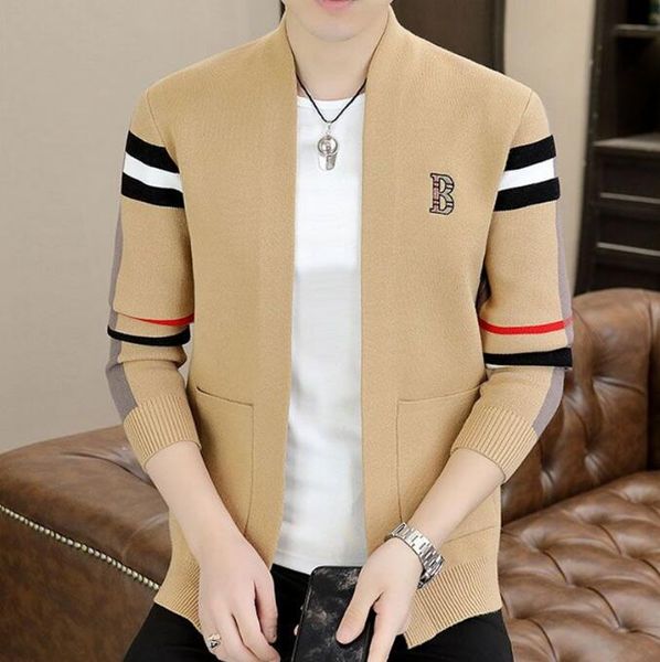 fashion mens sweater designer cardigan spring stripe plaid sweater men knitwear men's clothing, White;black
fashion mens sweater designer cardigan spring stripe plaid sweater men knitwear men's clothing, White;black