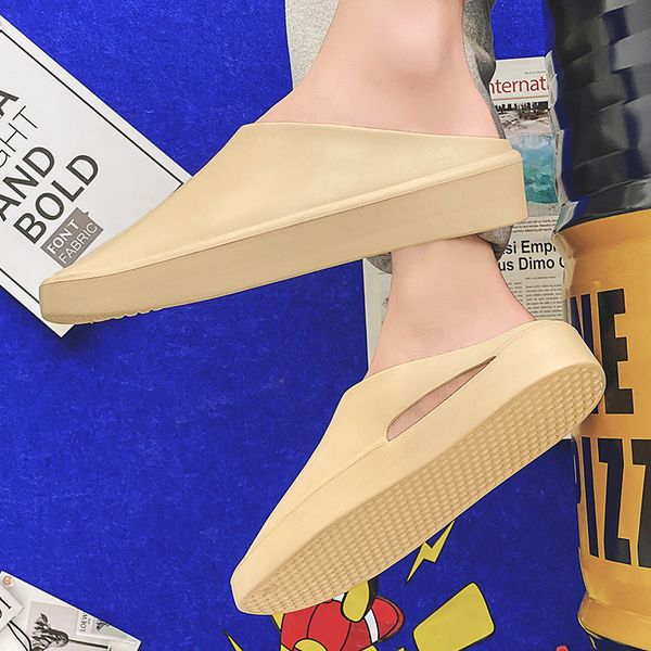 slippers men sandals foam slip on sneakers clogs flip flop man women cool eva soft shoes half drag mules fog california 230223, Black
slippers men sandals foam slip on sneakers clogs flip flop man women cool eva soft shoes half drag mules fog california 230223, Black