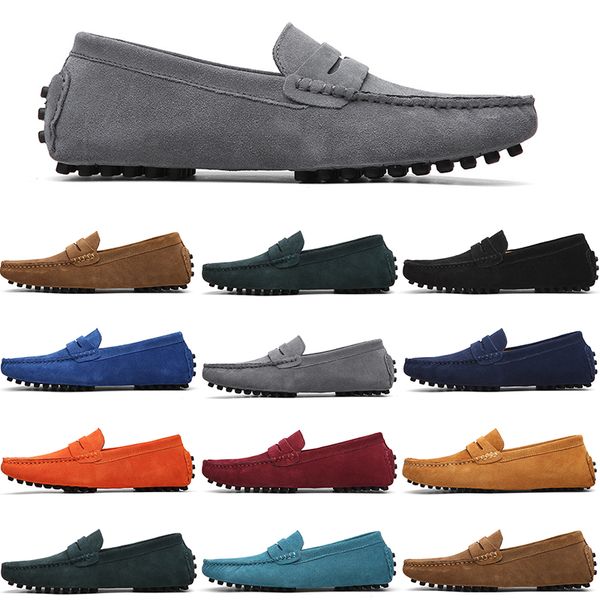 men casual shoes mens slip on lazy suede leather shoe big size 38-47 red sky blue, Black
men casual shoes mens slip on lazy suede leather shoe big size 38-47 red sky blue, Black