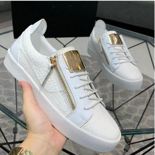 casual shoes real leather sneakers men shoes chaussures de designer loafers martin frankie the crocodile grain d giuseppes zanotties vsb, Black
casual shoes real leather sneakers men shoes chaussures de designer loafers martin frankie the crocodile grain d giuseppes zanotties vsb, Black