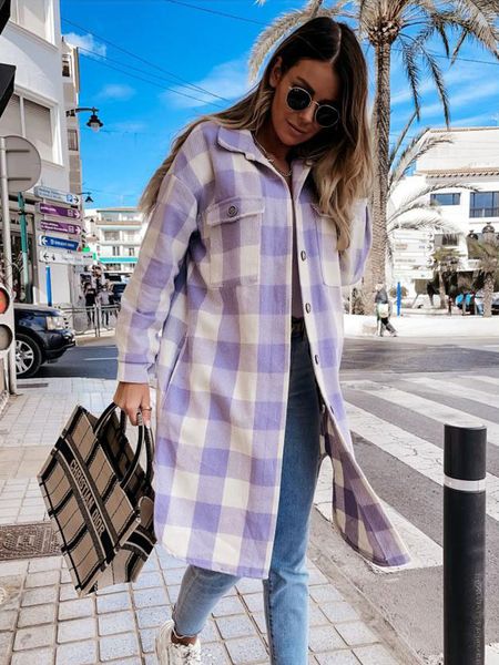 women's jackets autumn casual plaid blouse long sleeve button loose shirts coat winter fashion print woman cotton blusas 230223, Black;brown
women's jackets autumn casual plaid blouse long sleeve button loose shirts coat winter fashion print woman cotton blusas 230223, Black;brown