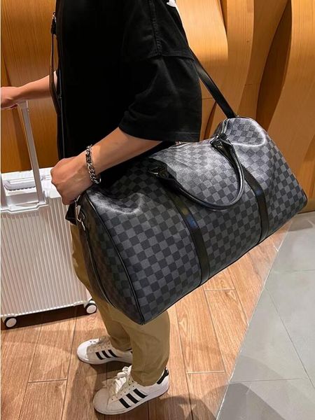 men duffel bags high-capacity designer duffle women travel bag 55cm poker grid flower luggage handbags large capacity sport outdoor tote boy
men duffel bags high-capacity designer duffle women travel bag 55cm poker grid flower luggage handbags large capacity sport outdoor tote boy