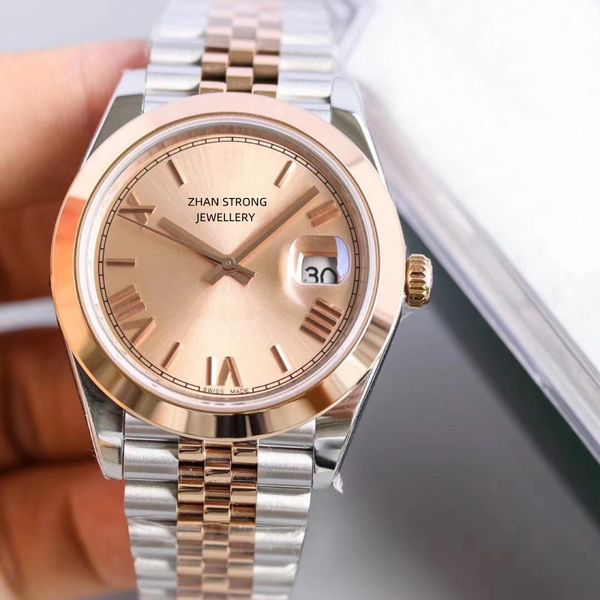men's watches automatic mechanical 2813 movement man wristwatch smooth bezel 41mm full stainless steel designer mens wristwatches montr, Slivery;golden
men's watches automatic mechanical 2813 movement man wristwatch smooth bezel 41mm full stainless steel designer mens wristwatches montr, Slivery;golden