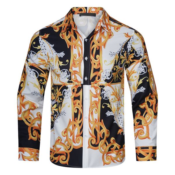 men's casual shirts luxury floral print for men's autumn long sleeve slim asual shirt business social formal dress street party t, White;black
men's casual shirts luxury floral print for men's autumn long sleeve slim asual shirt business social formal dress street party t, White;black