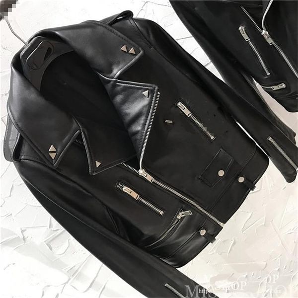 women's leather faux levlmoly design women motorcycle jacket slim sheep 230222, Black
women's leather faux levlmoly design women motorcycle jacket slim sheep 230222, Black