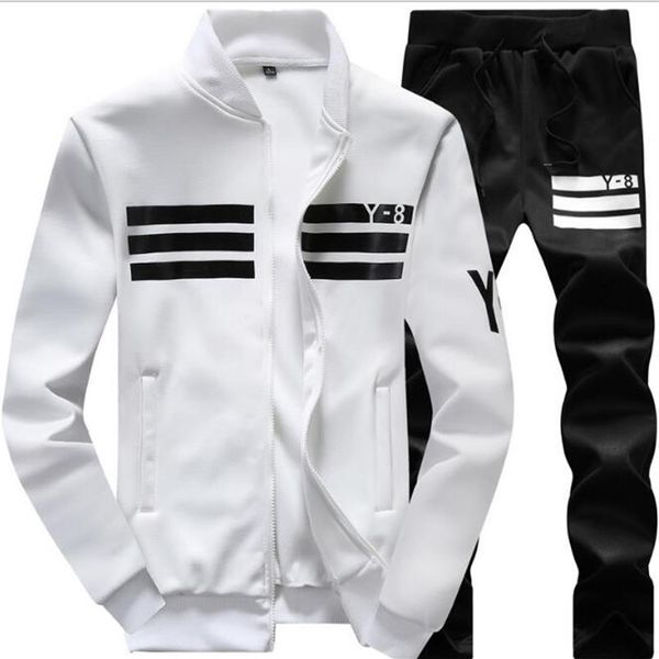 men sportswear hoodie and sweatshirts black white autumn winter jogger sporting suit mens sweat suits tracksuits set plus size -4286s, Gray
men sportswear hoodie and sweatshirts black white autumn winter jogger sporting suit mens sweat suits tracksuits set plus size -4286s, Gray
