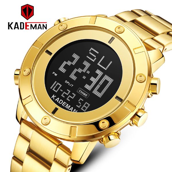 wristwatches kademan fashion casual watches bussiness quartz watch led luminous display golden stainless steel wristwatch relogio masculino, Slivery;brown
wristwatches kademan fashion casual watches bussiness quartz watch led luminous display golden stainless steel wristwatch relogio masculino, Slivery;brown