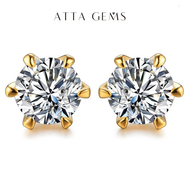 stud 18k gold plated 0.5-1 carat d color gemstone stud earrings for women solid 925 sterling silver solitaire fine jewelry 230223, Golden;silver
stud 18k gold plated 0.5-1 carat d color gemstone stud earrings for women solid 925 sterling silver solitaire fine jewelry 230223, Golden;silver