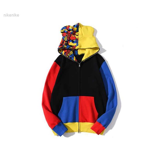 designer mens hoodies tiger full zip hoodie jacket stylist men women color grid harajuku sweatshirt fashion co-branding reflective shark hoo, Black
designer mens hoodies tiger full zip hoodie jacket stylist men women color grid harajuku sweatshirt fashion co-branding reflective shark hoo, Black