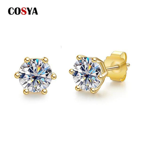 stud cosya 0.5-1 carat diamond stud earrings 925 silver drop luxury fashion d gra for women wedding fine jewelry gift 230223, Golden;silver
stud cosya 0.5-1 carat diamond stud earrings 925 silver drop luxury fashion d gra for women wedding fine jewelry gift 230223, Golden;silver