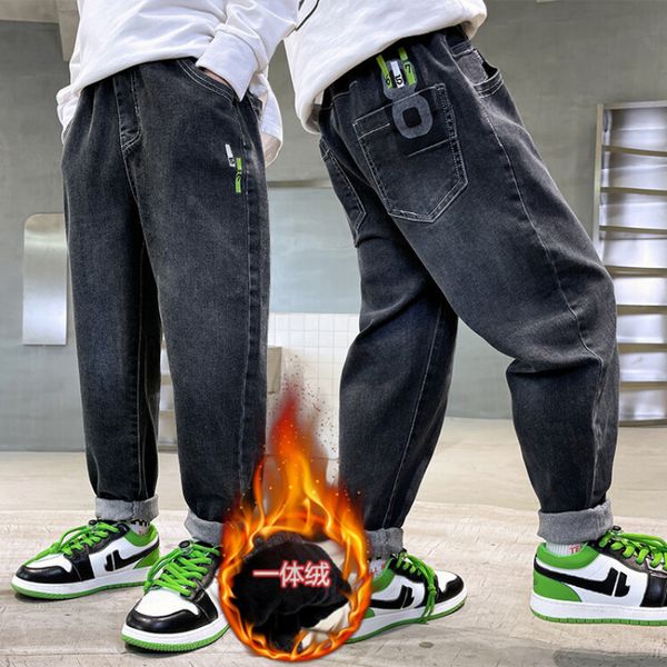 jeans teens boys clothes thickened warm jeans autumn casual pants children's clothing winter fashion denim trousers 8 10 12 14 yrs 2302, Blue
jeans teens boys clothes thickened warm jeans autumn casual pants children's clothing winter fashion denim trousers 8 10 12 14 yrs 2302, Blue