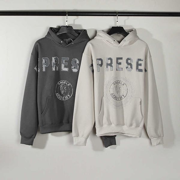 2023 men's and women's hoodies fashion western european brand designer represne angel academy printed old loose sweatshirt high st, Black
2023 men's and women's hoodies fashion western european brand designer represne angel academy printed old loose sweatshirt high st, Black