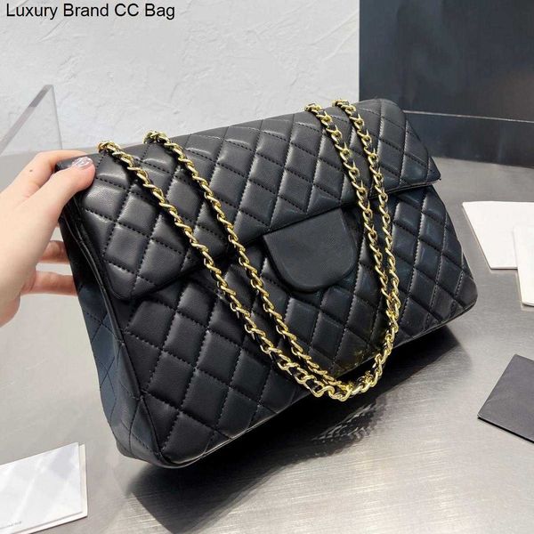 cc shoulder bags 32x20cm black classic quilted vintage flap bag real leather diamond designer shoulder bag gold hardware chain large capacit
cc shoulder bags 32x20cm black classic quilted vintage flap bag real leather diamond designer shoulder bag gold hardware chain large capacit