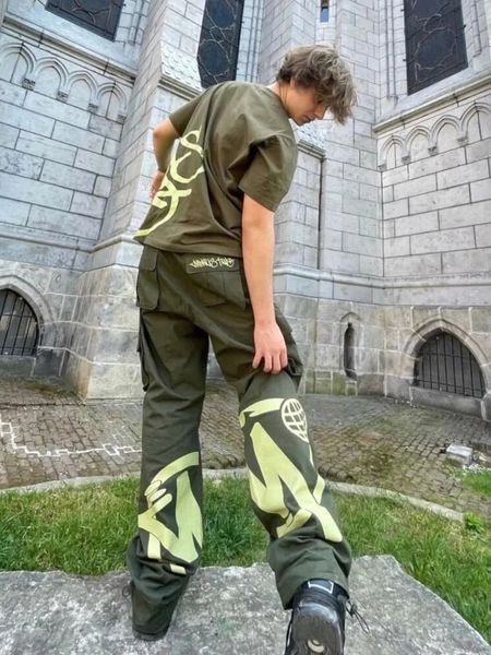 men's pants high waist straight embroidery jogger baggy vintage harajuku y2k cargo fashion streetwear pockets cargo pant trousers, Black
men's pants high waist straight embroidery jogger baggy vintage harajuku y2k cargo fashion streetwear pockets cargo pant trousers, Black