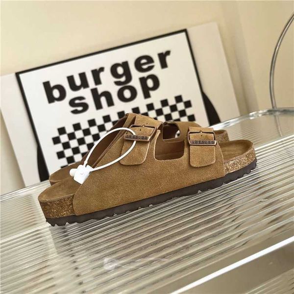 slippers designer luxury birkinstocks sandals sampo boken shoes in 2023 summer women wear slippers frosted leather cork sandals anti-slip th, Black
slippers designer luxury birkinstocks sandals sampo boken shoes in 2023 summer women wear slippers frosted leather cork sandals anti-slip th, Black