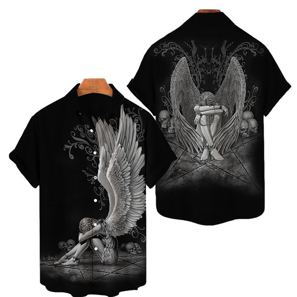 men's casual shirts 3d print summer fashion street hip hop shirts foe men high street t-shirts hawaiian shirts men shirt woemn loose 23, White;black
men's casual shirts 3d print summer fashion street hip hop shirts foe men high street t-shirts hawaiian shirts men shirt woemn loose 23, White;black