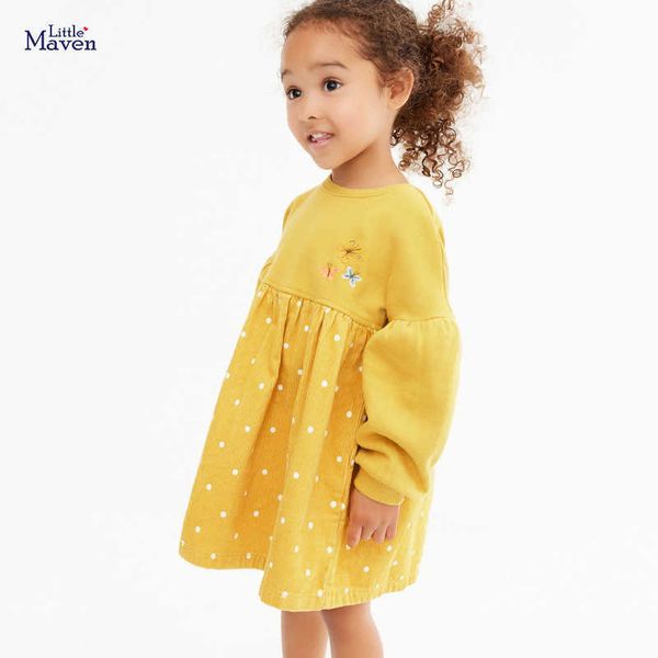 girl's dresses little maven 2023 baby girls clothes cotton autumn casual dress flower lovely toddler children pretty frocks g230222, Red;yellow
girl's dresses little maven 2023 baby girls clothes cotton autumn casual dress flower lovely toddler children pretty frocks g230222, Red;yellow