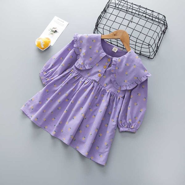 girl's dresses kids purple dresses for girl spring autumn girls doll collar floral princess dress 3-7y children casual clothing baby ve, Red;yellow
girl's dresses kids purple dresses for girl spring autumn girls doll collar floral princess dress 3-7y children casual clothing baby ve, Red;yellow