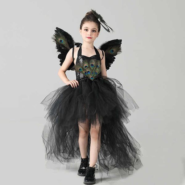 girl's dresses peacock party tutu dresses with long tail and wings for halloween princess children party evening dress birthday pgraph, Red;yellow
girl's dresses peacock party tutu dresses with long tail and wings for halloween princess children party evening dress birthday pgraph, Red;yellow