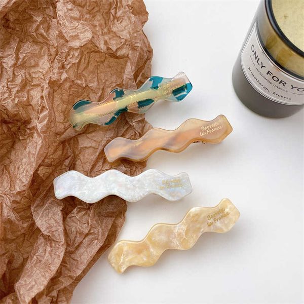 hair clips barrettes new korean women spring 6cm hair clip wave shape multi color hairpins acetate side clip duckbill clip hair accessories, Golden;silver
hair clips barrettes new korean women spring 6cm hair clip wave shape multi color hairpins acetate side clip duckbill clip hair accessories, Golden;silver