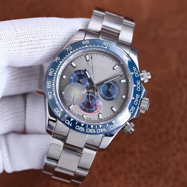 with original box mens automatic mechanical watch clean t factory version 43mm 904l ceramic bezel gray blue crystal dial fully restored wate, Slivery;brown
with original box mens automatic mechanical watch clean t factory version 43mm 904l ceramic bezel gray blue crystal dial fully restored wate, Slivery;brown