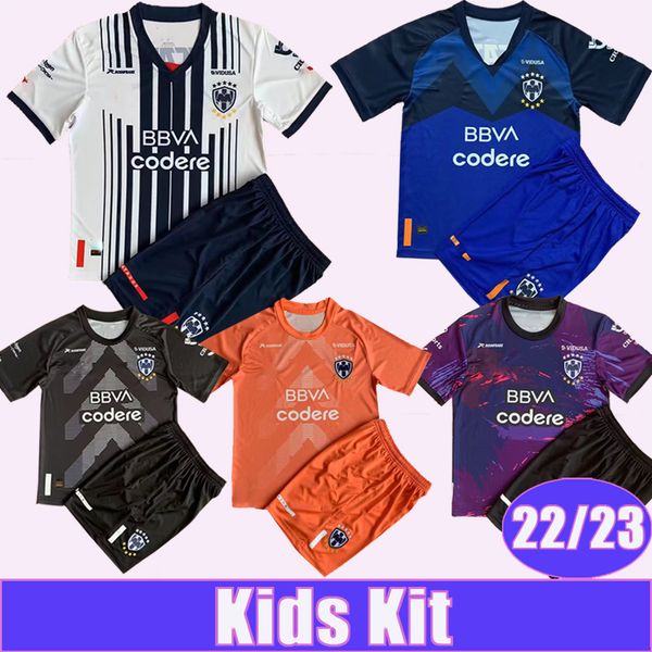 22 23 monterrey r.funes mori kids kit soccer jerseys m.meza j.campbell home away 3rd goalkeeper football shirt d.vergara child short sleeve, Black
22 23 monterrey r.funes mori kids kit soccer jerseys m.meza j.campbell home away 3rd goalkeeper football shirt d.vergara child short sleeve, Black