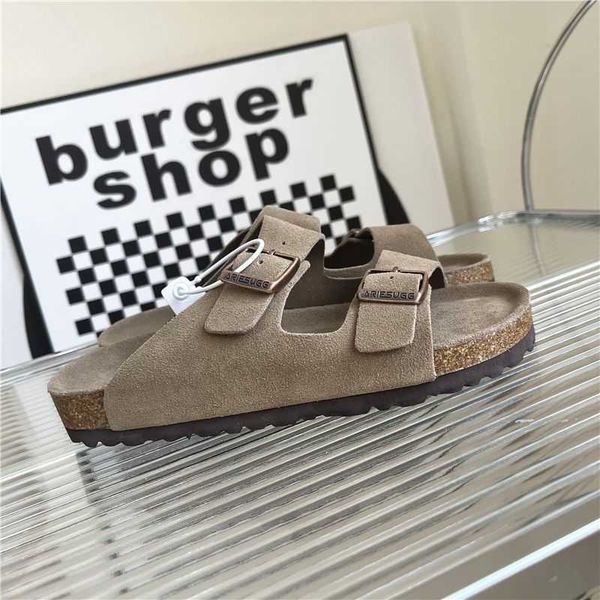 designer luxury slippers birkinstocks sandals sampo boken shoes in 2023 summer women wear slippers frosted leather cork sandals anti-slip th, Black
designer luxury slippers birkinstocks sandals sampo boken shoes in 2023 summer women wear slippers frosted leather cork sandals anti-slip th, Black