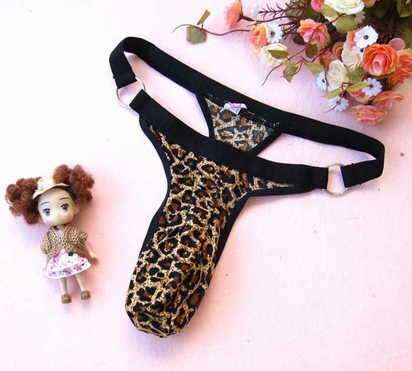 underwear thong leopard print t-pants men's underwear flirting funny jj set, Black;brown
underwear thong leopard print t-pants men's underwear flirting funny jj set, Black;brown