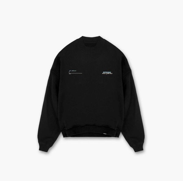 2023 men's and women's hoodies fashion western european brand designer represne sogd autumn winter slogan printed round neck pullo, Black
2023 men's and women's hoodies fashion western european brand designer represne sogd autumn winter slogan printed round neck pullo, Black