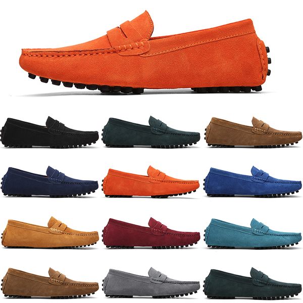 men casual shoes mens slip on lazy suede leather shoe big size 38-47 mahogany, Black
men casual shoes mens slip on lazy suede leather shoe big size 38-47 mahogany, Black