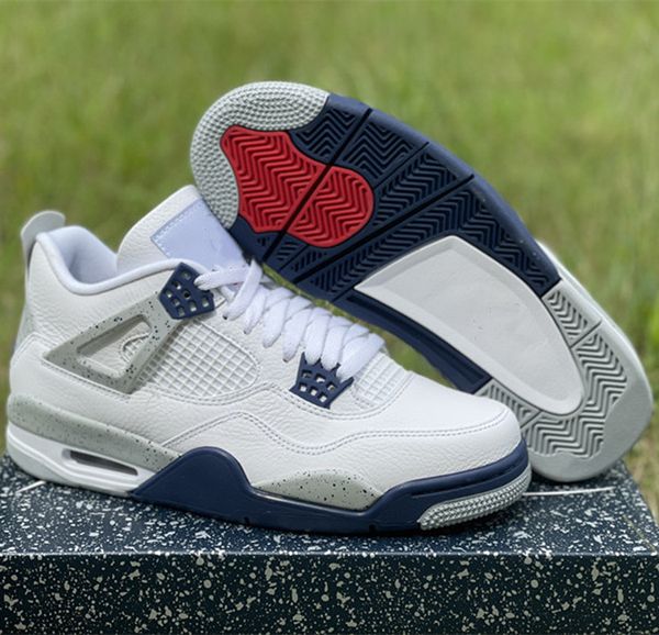2023 new jumpman 4 midnight navy basketball shoes mens iv 4s white navy light smoke grey-fire red designer sports sneakers with box
2023 new jumpman 4 midnight navy basketball shoes mens iv 4s white navy light smoke grey-fire red designer sports sneakers with box