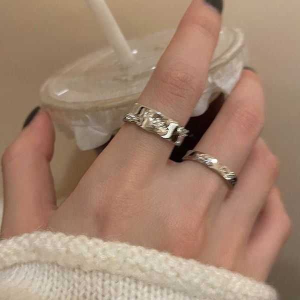 broken zircon ring female ins cool style couple pair personality small design new, Silver
broken zircon ring female ins cool style couple pair personality small design new, Silver