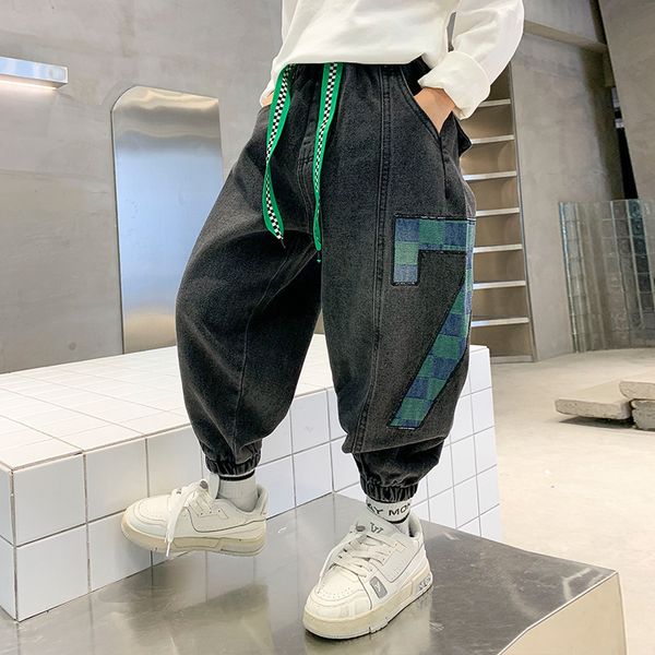 jeans fashion boys casual trousers 218 years old boy's comfortable denim pants children slim long handsome clothing 230223, Blue
jeans fashion boys casual trousers 218 years old boy's comfortable denim pants children slim long handsome clothing 230223, Blue