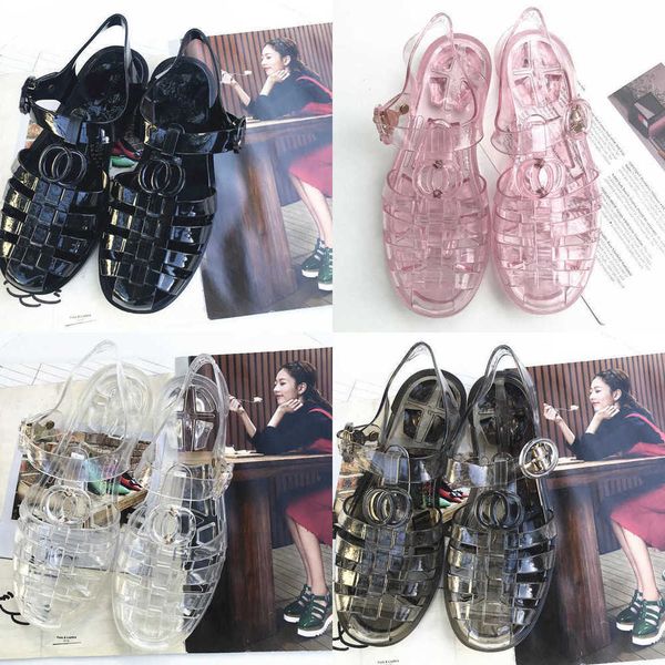 designers sandals classic rubber slippers jelly clear sandals flat casual shoe alphabet g letter candy colors outdoor roman shoes size 35-40, Black
designers sandals classic rubber slippers jelly clear sandals flat casual shoe alphabet g letter candy colors outdoor roman shoes size 35-40, Black