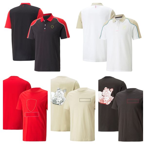 2023 new season f1 racing suit short-sleeved team driver t-shirt polo shirt custom men's clothing
2023 new season f1 racing suit short-sleeved team driver t-shirt polo shirt custom men's clothing