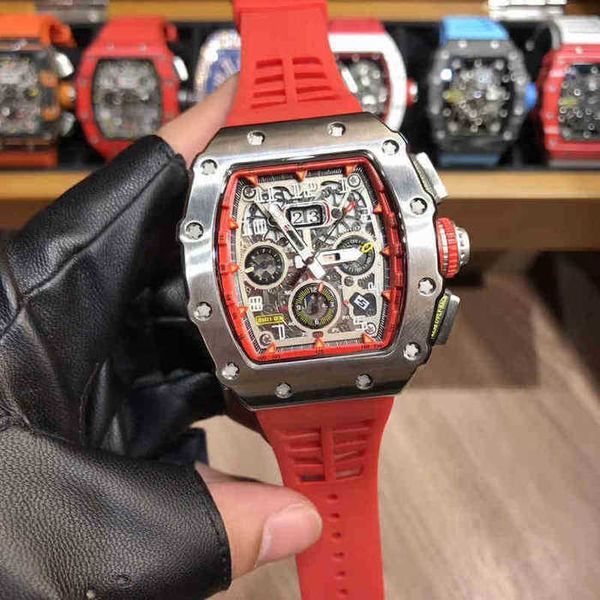 luxury mens mechanics watch richa limited hig edition skeleton business men stainless steel richardmillerwatch watches rubber automatic jaw7, Black;brown
luxury mens mechanics watch richa limited hig edition skeleton business men stainless steel richardmillerwatch watches rubber automatic jaw7, Black;brown