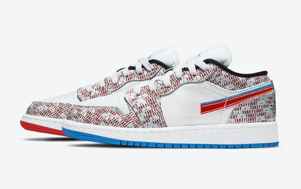 basketball shoes jumpman 1 low se gs take flight white blue hero bright crimson outdoor sneaker sports with original box
basketball shoes jumpman 1 low se gs take flight white blue hero bright crimson outdoor sneaker sports with original box